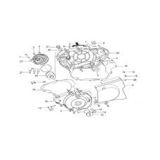MOTOR KAPAĞI SOL ( BLACKSTER 250İ )